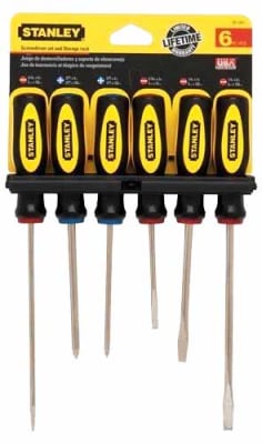 ATORNILLADOR STANLEY # 60060 (64457) 6 PZAS(OF)1