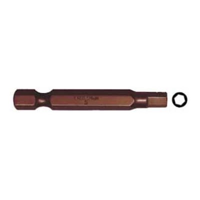PUNTA CROSSMAN MAGNET. HEXAGONAL H-4 1/4''X25MM # 44-249 (10 UNI.) (OF)1