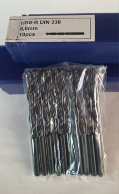 BROCA CIL AR LLAVE DE 6 MM (SET 10 UNID.)3