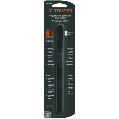 HOJA REPUESTO TRUPER ARCO CALADOR 6