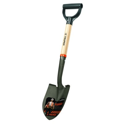 PALA TRUPER CAJUELERA REDONDA M/MADERA PUNO ''Y'' #TR-BY1