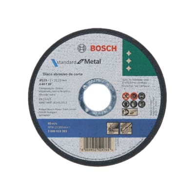 DISCO DE CORTE BOSCH 4.1/2x1MM1