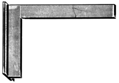 ESCUADRA MECÁNICO ALEMÁN # 2448 - 6''1