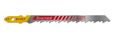 HOJA STARRET CALAR MADERA # BU36T1