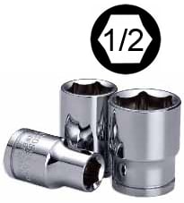 LLAVE DADO CROSSMAN HEXAGONAL 1/2 DR SH DE 15 MM1