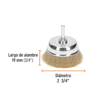 ESCOBILLA TRUPER DE COPA P/TALAD.FINA 2.3/4' #CO-2-3/4F1