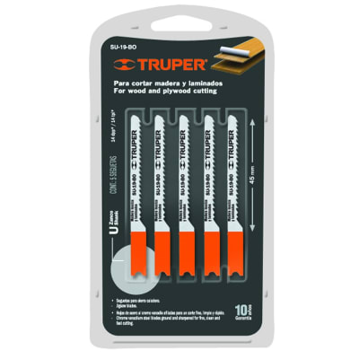 SIERRA CALAR TRUPER P/MADERA JGO. 5 PIEZAS # SU-19-BO1