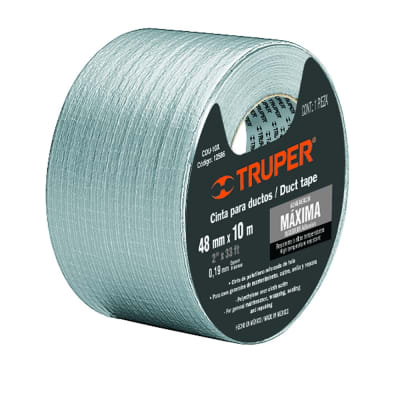 CINTA P/DUCTOS TRUPER REFORZADA INDUSTRIAL # CDU-10X1