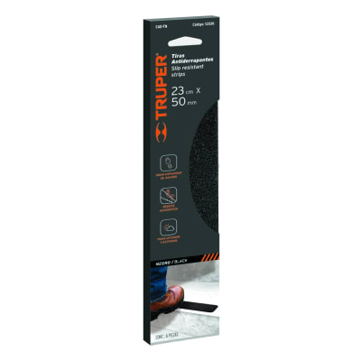 CINTA ADHESIVA ANTIDERRAPANTE TRUPER TRANSP. 50MM # CIA-02B (CAD-TT)1