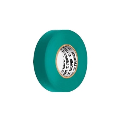 HUINCHA AISLADORA TRUPER 19MMX18M VERDE # M-33V1