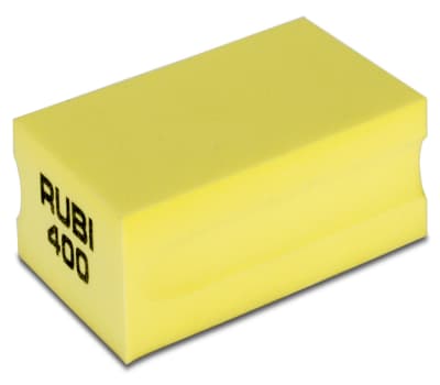 TACO DE GOMA DIAMANTADO RUBI GR.400 P/DESB. Y PULIDO # 61977(OF)1