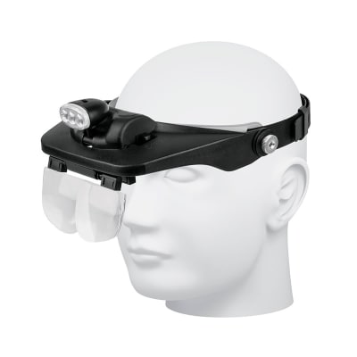 CINTILLO LUPA CON LUZ LED PRETUL (TRUPER) # OVIS-3P1