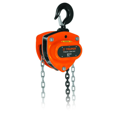 TECLE TRUPER CADENA 1 TON X 3 MTS # POL-1 (POLI-1) (18624)1