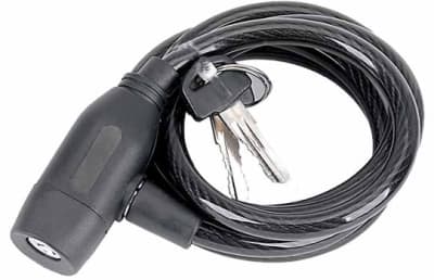 CANDADO DE ESPIRAL TACTIX C/LLAVE DE PUNTOS 8 MM # 5081231