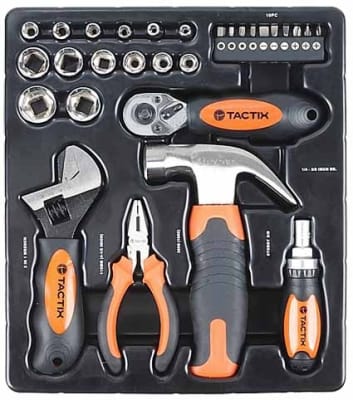 HERRAMIENTAS TACTIX # 900053 - 29 PZS. EN ESTUCHE1