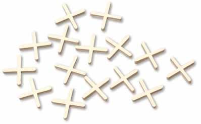 SEPARADOR CERÁMICA TACTIX # 284150 1,0 MM - CAJA 500 PZAS.1