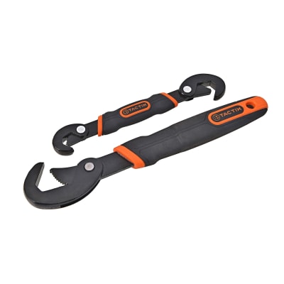 LLAVE AJUSTABLE TACTIX PARA TUERCAS # 900304 - JGO 2 PZAS.1