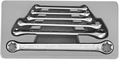 JGO. LLAVES CORONA TORX E6-E24 6 PZS.FORCE1