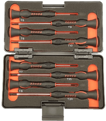 JGO. DESTORNILLADOR TORX PRECISION FORCE 8 PZS1