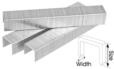GRAPA INGCO 7/16'' ANCHO 0,7 MM CAJA 1.000 PZAS # STS01121