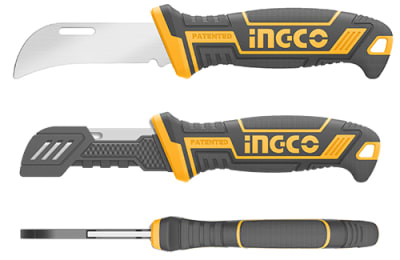 CUCHILLO INGCO PELA CABLE CURVO 200 MM # HPK820011