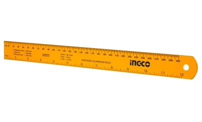 REGLA INGCO ALUMINIO ANODIZADO 30 CM. X 3 CM. # HSR230021