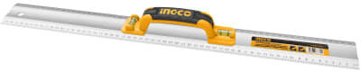 REGLA INGCO ALUMINIO 60 CM. X 3 CM. C/NIVEL BURBUJA # HAR01060(OF)1