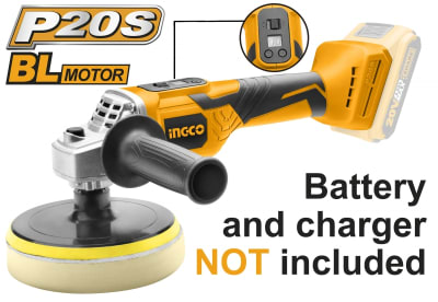 PULIDORA INALAMBRICA 20V S/BATERIA S/CARGADOR INGCO#APLI20011