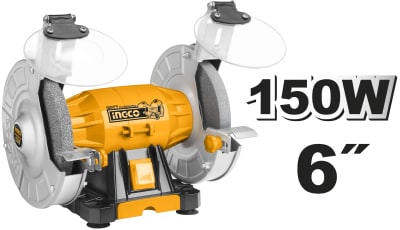 ESMERIL DE BANCO INGCO 220-240V - RUEDA 6' 2950 RPM #BG615021