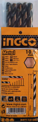 BROCA CIL AR INGCO JGO. 5 PZS 10,0 MM # DBT1101003(OF)2