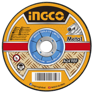 DISCO DESBASTE INGCO METAL 7'' X 6.0 X 7/8'' #MGD601801(OF)1
