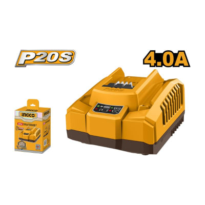 Cargador Batería INGCO 4AH Industrial Rápido 20V # FCLI20411-71