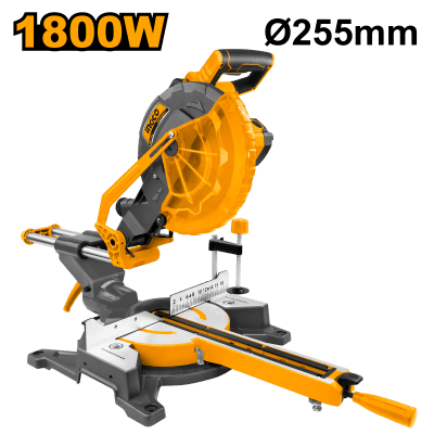 SIERRA INGLETEADORA INGCO 10' 1800 WATTS DESLIZANTE # BM2S1800171