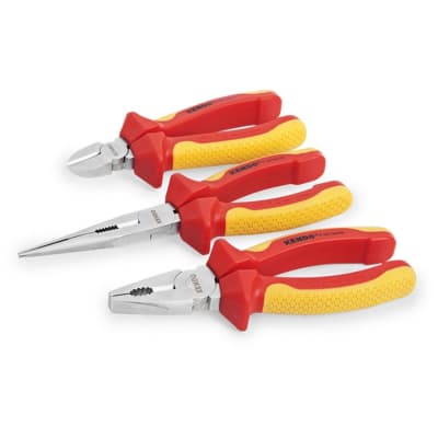 ALICATE KENDO AISLADO 1000 VOLTS JGO. 3 PZS.1