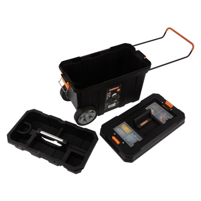 CAJA HERRAMIENTAS KENDO #90274 PLAST.C/RUEDAS 60X30X39 CM1