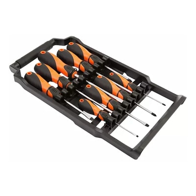 ATORNILLADOR KENDO JGO 9 PZAS PTA. MAGNÉTICA # 202141