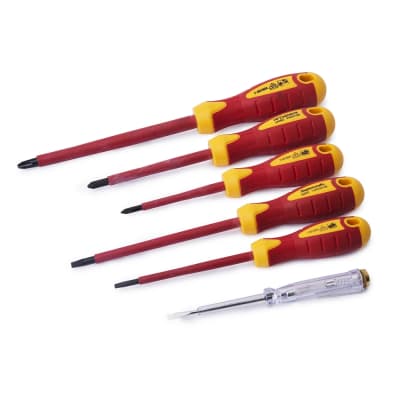 ATORNILLADOR AISLADO KENDO JGO. 6 PZAS. #204831