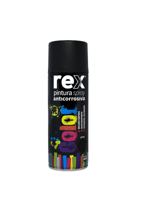 Pintura Spray 400 ml Anticorrosivo Negro x unidad1
