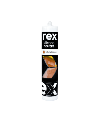 Silicona Neutra Light Brown Cartucho 300ml x unidad1