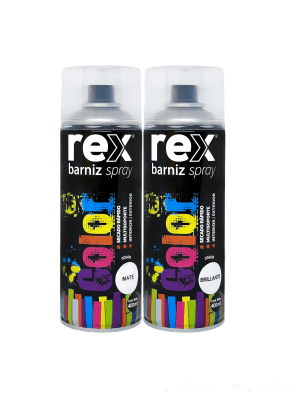 Pintura Spray 400 ml Barniz Nogal x unidad1