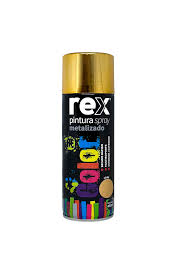 Pintura Spray 400 ml Metálico Oro x 6 unidades1