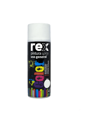 Pintura Spray 400 ml Blanco brillante x 6 unidades1