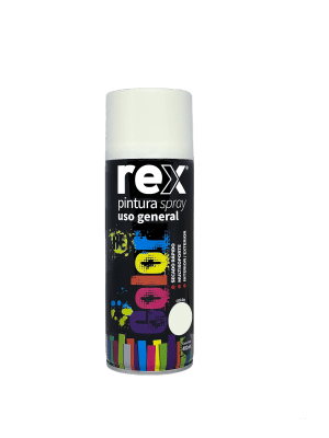Pintura Spray 400 ml Blanco Mate x 6 unidades1