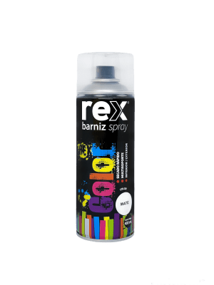Pintura Spray 400 ml Barniz Mate x 6 unidades1