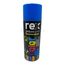 Pintura Spray 400 ml Flúor Azul x 6 unidades1