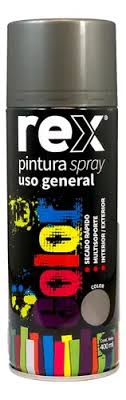 Pintura Spray 400 ml Gris Maquina x 6 unidades1