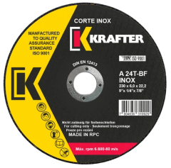 DISCO CORTE INOX 9