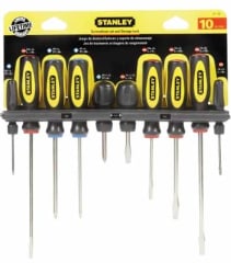 ATORNILLADOR STANLEY # 60100 (64010) 10 PZAS(OF)