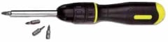 ATORNILLADOR STANLEY # 68-010(68011) PTA.INTERC. - 11 PZAS(OF)