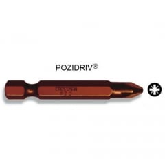 PUNTA CROSSMAN MAGNET. POZIDRIV #2 1/4''X50MM # 44-542 (10 UNI.) (OF)
